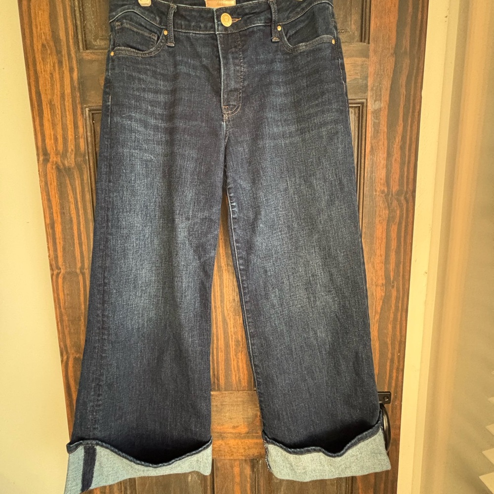 Kut from the Kloth Dark Wash cuffed Jeans